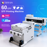 Imprimante DTF à double tête A1 haute vitesse de qualité supérieure, 24 pouces, têtes d'impression XP600 I3200, excellente réputation, machine d'impression de t-shirts 600 mm