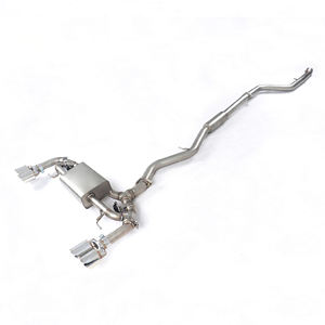 Sistema de escape Catback para <span class=keywords><strong>BMW</strong></span> Serie 3 B46 B48 G20 G21 G28 320i 325i 328i 330i 2.0T con válvula mejorada, puntas de escape con resonador SUS304 - Product Image 4