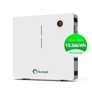 Sunpal Vàng Nhà cung cấp LiFePO4 powerwall Pin 5kwh 10kwh 15kwh năng lượng mặt trời lưu trữ pin lithium