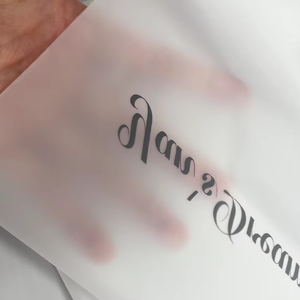 Custom zip lock unique t-shirts <b>plastic</b> packaging frosted zipper <b>bag</b> <b>clothes</b> matte ziplock <b>bags</b> with logo <b>for</b> garment clothing - Product Image 2