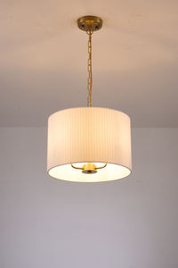 Abat-jour en rotin vintage minimaliste, design nordique, télécommande, économie d'énergie, AC 220V, lustre de restaurant - Product Image 4