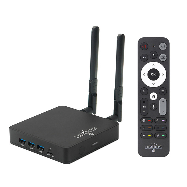 Android TVBOX UGOOS AM6B+ ドルビービジョンプレーヤー Android TVBOX