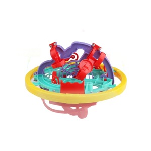Jeu de labyrinthe à billes 3D Puzzle Palace, plastique transparent, pour enfants de 7 à 14 ans, jouet éducatif DIY - Product Image 3