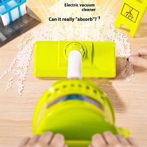 <span class=keywords><strong>Chariot</strong></span> de <span class=keywords><strong>jouet</strong></span> d'aspirateur de maison de jeu en plastique familial avec costume de <span class=keywords><strong>balai</strong></span> pour jouets de nettoyage et d'entretien ménager - Product Image 5