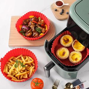 Utensilios de Cocina de Silicona Antiadherentes, Libres de BPA, Aptos para Alimentos, Reutilizables, para Freidoras de Aire, Hornos, Moldes para Hornear Ecológicos, Platos para Cocinar - Product Image 5