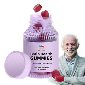 Nhãn hiệu riêng OEM não sức khỏe Gummies não bổ sung sức khỏe Hỗ trợ hệ thống thần kinh sức khỏe, tập trung và năng lượng tế bào - Product Image 1