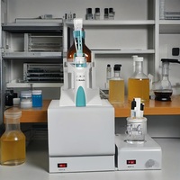 Instrumento de Análisis de Laboratorio, Medidor de Contenido de Humedad en Aceite de Transformador, Valorador Coulométrico Karl Fischer