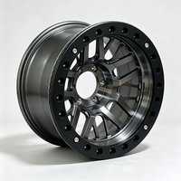 Nouvelles ventes en gros de jantes en alliage Beadlock 4x4 personnalisées, PCD 6x139.7 avec déport de 0 mm, 5 et 6 trous pour utilisation tout-terrain