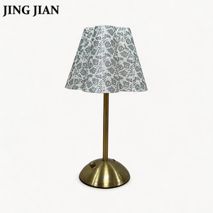 Customization High Quality E27 Screw Chandelier Pleated Fabric <strong>Lampshade</strong> <strong>Small</strong> European Style Bedside Cloth for Table Lamp <strong>Frame</strong> - Product Image 2