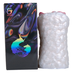 GEEBA Mannelijke Vibrerende Dierenpaard <span class=keywords><strong>Masturbator</strong></span> met Vibratiefunctie Masturbatiemachine Realistische Vagina Pocket Pussy Seks Speelgoed - Product Image 6