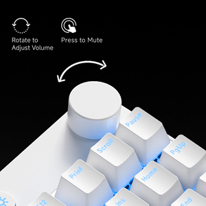 Mchose คีย์บอร์ดแบบมีสวิตช์แม่เหล็ก87นิ้วผสมเอฟเฟกต์0.08MS ความหน่วงต่ำพิเศษ0.001มม. คีย์บอร์ดแบบมีสายที่แม่นยำสำหรับสำนักงาน - Product Image 6
