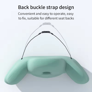 Bantal Penyangga Pinggang untuk Kursi Kantor, Bantal Penyangga Pinggang untuk Kursi Mobil Sofa - Meningkatkan Pereda Nyeri Punggung Bawah - Product Image 4