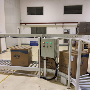 Özelleştirilmiş otomatik endüstriyel kullanılan yerçekimiyle taşımalı makaralı konveyör sistemi lojistik depo - Product Image 3