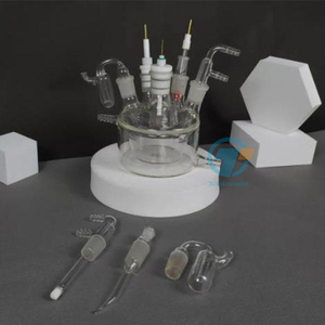 Elektro chemische Doppels chicht Fünf Wasserbad Konstante Temperatur Elektrolyt zelle <span class=keywords><strong>REDOX</strong></span>-Reaktions elektrolyt zelle - Product Image 2