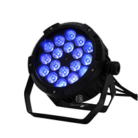 Projecteur LED Par étanche 18x12W RGBW 4-en-1 IP65 pour extérieur, idéal pour concerts, mariages et événements