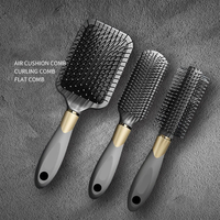 Peigne de massage laser à coussin d'air pour hommes (massage du cuir chevelu/volumisant) – Service de personnalisation en petite série pour usage domestique