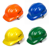 Casque de sécurité en gros pour ouvrier du bâtiment, protection de la tête, logo personnalisé, suspension réglable, équipement de protection individuelle (EPI) industriel