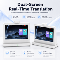Terminal de Interpretación de Voz Multilingüe OEM, Pantalla IPS de 10.1 Pulgadas, Traductor con IA Android, Más de 80 Idiomas, para Hoteles, Aeropuertos, Gobierno