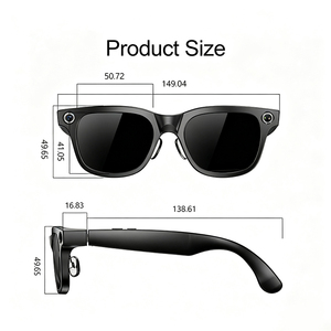 Gafas Inteligentes IFA02 W660, 20MP, 4K, Estabilización EIS, IP66, Bluetooth 5.3, Reconocimiento de Objetos por IA, Traducción por IA - Product Image 1