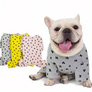 Offre Spéciale <span class=keywords><strong>bouledogue</strong></span> français velours combinaison chaud doux coton chien pyjamas avec lettre imprimé <span class=keywords><strong>chiot</strong></span> vêtements pour l'hiver - Product Image 2