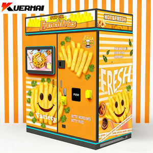 Distributeur automatique de frites belges certifiées et de plats chauds en vente pour les frites de poulet frit - Product Image 2