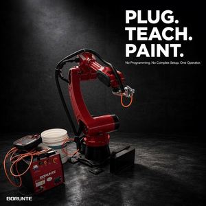 Robot de Pintura Inteligente de 6 Ejes sin Programación, Brazo Robótico con Carga Útil de 20 kg, Protección IP54 para Piezas Automotrices, Muebles Metálicos - Product Image 2