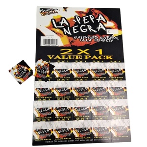 VGra ถุงซองฟอยล์ปิดผนึกด้วยความร้อนสีทองสำหรับยาที่มีมูลค่าติดกระดาษแข็ง - Product Image 1