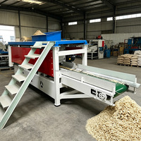 Machine de fabrication de copeaux de bois à vitesse variable pour bois dur, coupe-virutas, machine de retraitement des déchets de bois pour litière d'écurie équestre