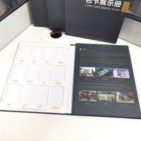 Personnalisation en gros de catalogue d'échantillons de pierre, brochure en carton avec couverture rigide