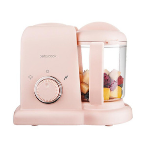 Robot culinaire pour bébé Babycook rose, multifonctionnel, cuiseur vapeur, mixeur, hachoir pour bébés - Product Image 2