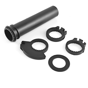 Núcleo de acelerador para manillar de motocicleta Qiangye, negro, universal, para modificación de manillares todoterreno - Product Image 2