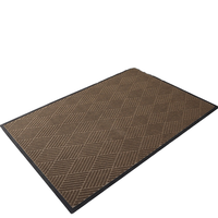 Large Heavy Duty Non-Slip Rubber Door Mat Runner Rugs Modern Entrance Mat for Home Office Hotel Outdoor Tufted Washable Barrier