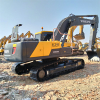 Volvo EC240D Bekas Asli, Excavator Crawler dengan Sistem Hidrolik Aliran Tinggi untuk Pemecah Batu dan Penggalian Tanah Keras