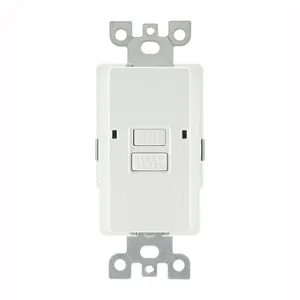 Export U S Standard Switch Socket GFCI Circuit Breaker With Indicator Light Wall Socket Protector GFCI 20Amp