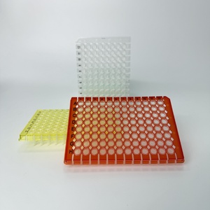 <span class=keywords><strong>Plaque</strong></span> PCR détachable 0,1 mL 0,2 mL avec microplaques à 96 puits et tubes transparents - Product Image 2