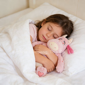 <span class=keywords><strong>Peluche</strong></span> Super Morbido Personalizzato, Mucca Rosa Seduta, Adorabile Animale Imbottito Ponderato, Crea la Tua Linea di <span class=keywords><strong>Peluche</strong></span> - Product Image 5