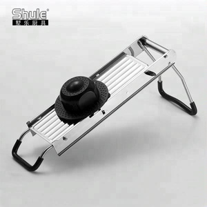 Trancheuse à mandoline réglable pour cuisine professionnelle en acier inoxydable <span class=keywords><strong>coupe</strong></span>-pommes de terre tomate carotte légumes fruits et <span class=keywords><strong>oignons</strong></span> - Product Image 1