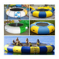 Trampoline flottant gonflable Trampoline d'eau Seadoo Lit de saut d'eau flottant gonflable Trampoline d'eau gonflable de mer