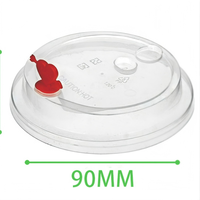 Gobelets jetables en plastique PP en gros 425ml/530ml/590ml/650ml/670ml/790ml 90mm sans BPA de qualité alimentaire écologiques pour boissons chaudes et froides
