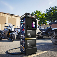 Fabricant de distributeurs automatiques Haloo Distributeur automatique de nettoyage de casques à double porte avec parfum et désinfectant
