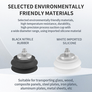 वेनजिन जप औद्योगिक वैक्यूम सक्शन कप रबर फैक्टरी थोक मूल्य उच्च गुणवत्ता वाले न्यूमेटिक स्मैक एक्सेसरीज सकर पैड - Product Image 4