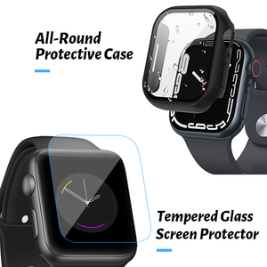 <span class=keywords><strong>Apple</strong></span> <span class=keywords><strong>Watch</strong></span> Series 3 42mm 45 mm Protector de pantalla con estuche HD Anti-arañazos para <span class=keywords><strong>Watch</strong></span> 4/<span class=keywords><strong>5</strong></span> - Product Image 3