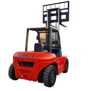 Chariot élévateur électrique 6 tonnes d'occasion pour travaux de construction, accessoires de chariot élévateur, haute efficacité, faible consommation, garantie 2 ans - Product Image 1