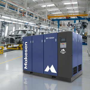 <span class=keywords><strong>Compresor</strong></span> <span class=keywords><strong>de</strong></span> <span class=keywords><strong>Aire</strong></span> <span class=keywords><strong>de</strong></span> Tornillo <span class=keywords><strong>de</strong></span> Dos Etapas <span class=keywords><strong>de</strong></span> Frecuencia Variable con Imán Permanente <span class=keywords><strong>de</strong></span> Venta Directa <span class=keywords><strong>de</strong></span> Fábrica Makesen 37kw 90kw 132kw 160kw 200kw 315kw - Product Image 4