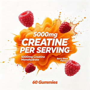OEM ODM <b>Creatine</b> <b>Monohydrate</b> Gummies 5000mg 60 Count Bulk Private Label - Product Image 2