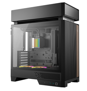 เคสคอมพิวเตอร์ Deepcool CL6600 สีดำ&ขาว รุ่น DeepCool ATX สำหรับเล่นเกม พร้อมพอร์ต USB Type-C และหน้าต่างกระจกนิรภัยด้านข้าง - Product Image 1