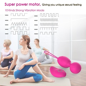 Giocattoli sessuali per adulti in Silicone per uso alimentare per donne che stimolano le palle della Vagina <span class=keywords><strong>con</strong></span> <span class=keywords><strong>vibratore</strong></span> a pallina d'amore indossabile a distanza - Product Image 5