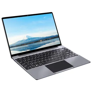 좋은 가격 사무실 인텔 노트북 14.1 인치 노트북 승리 11 실버 노트북 컴퓨터