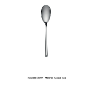 Cuillère à dîner Pinti Trumpet 18/C en acier inoxydable, épaisseur 3 mm, sans nickel, Pintinox - Product Image 3