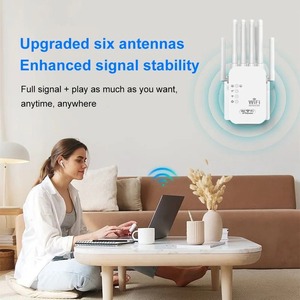 Enrutador de señal de largo alcance 1200Mbps 2,4G 802.11N amplificador repetidor <span class=keywords><strong>WiFi</strong></span> inalámbrico fuerte extensor de refuerzo <span class=keywords><strong>WIFI</strong></span> - Product Image 5